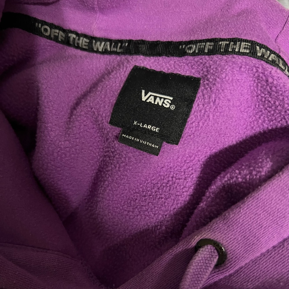 Vans hoodie 💜 - Picture 2 of 2